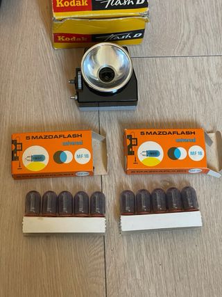 Pack Flashes Braun y Kodak