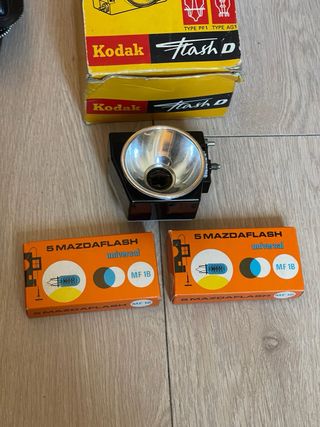Pack Flashes Braun y Kodak