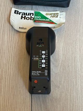 Pack Flashes Braun y Kodak