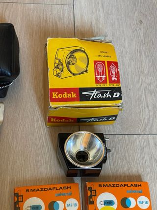Pack Flashes Braun y Kodak