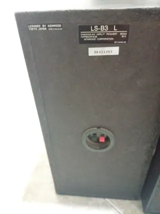 Altavoces Kenwood Negros