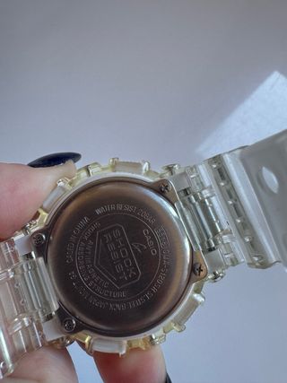 Casio G-Shock Dorado/Rosa Transparente