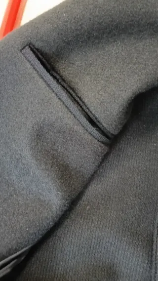 Elegante Cappotto Uomo Blu