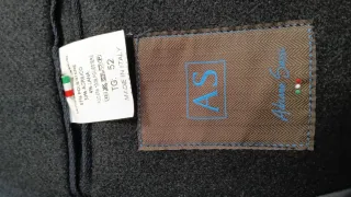 Elegante Cappotto Uomo Blu