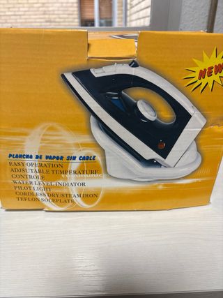 Plancha de vapor sin cable