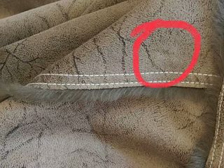 Chaqueta piel y pelo natural marrón