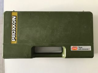 Herramienta Proxxon con piedra abrasiva