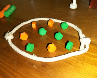 Juego de imanes hexagonales