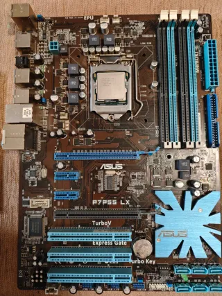 Placa Base ASUS P7P55 LX + CPU