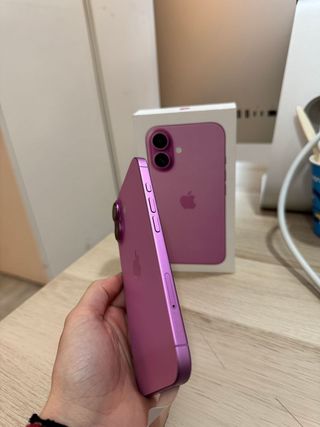 iPhone 16 Plus 256gb ROSADO como nuevo