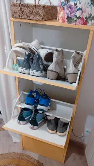 Mueble zapatero económico de diseño