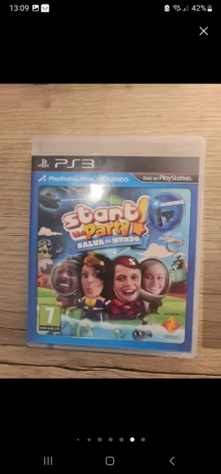 PS3 Start the Party! ¡Salva el Mundo! Juego