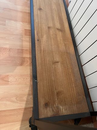 Consola Maison du Monde Madera y Metal