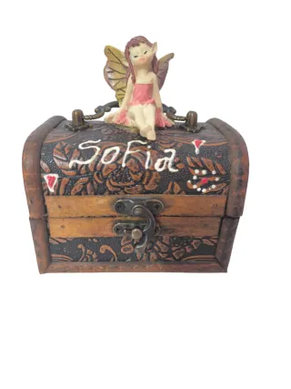 Cofre joyero personalizado"Sofía"