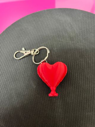 Portachiavi cuore rosso San Valentino