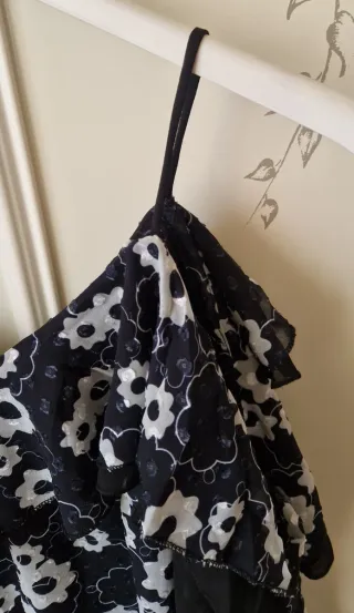 Abito donna elegante fantasia floreale