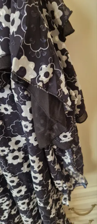 Abito donna elegante fantasia floreale