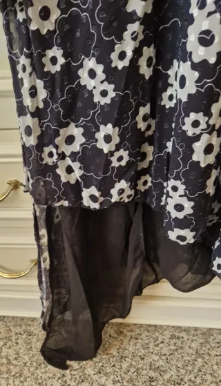 Abito donna elegante fantasia floreale