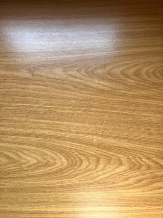 Escritorio de esquina madera y metal