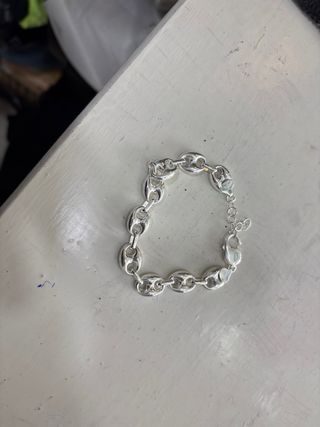 Pulsera eslabones plata 925mm