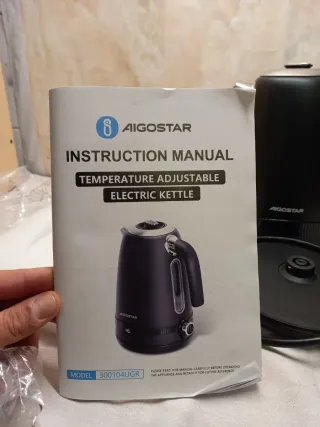 Bollitore Elettrico Aigostar 1.7L Nero