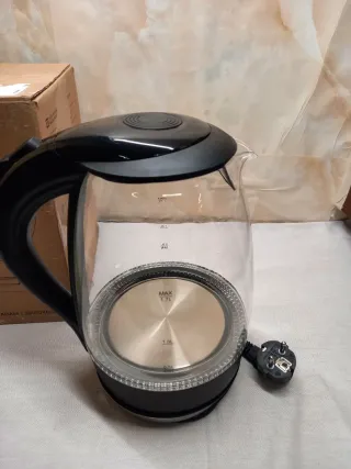 Bollitore Elettrico Aigostar 1.7L Vetro