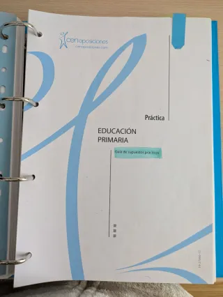 Temario Oposiciones Maestro Primaria Cantabria