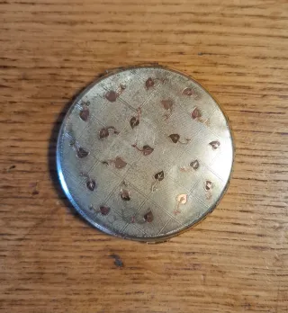 Portacipria vintage anni '50 decorato