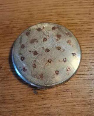 Portacipria vintage anni '50 decorato