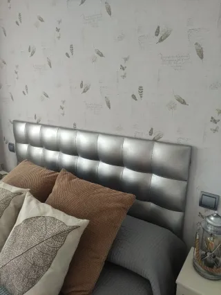 Cabecero 160 cm x 115 cm Piel Sintética