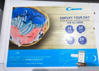 Lavadora secadora Candy 10+6kg