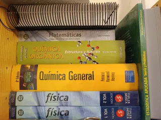 Libros de Ciencias, Química Física Matematicas