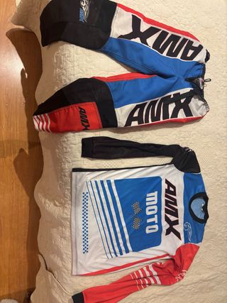 Equipación Motocross AMX Talla 10 Años