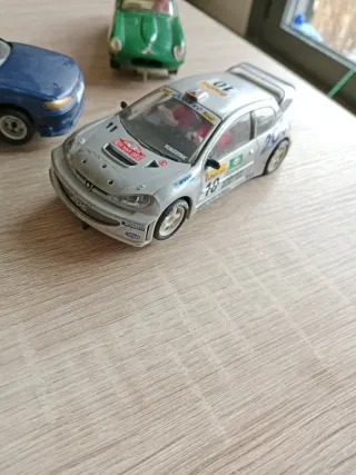 Scalextric Peugeot 206 WRC AWD Luces