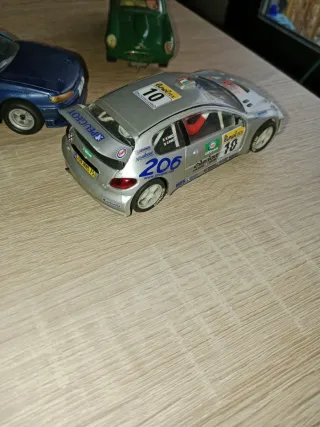 Scalextric Peugeot 206 WRC AWD Luces