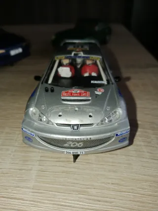 Scalextric Peugeot 206 WRC AWD Luces