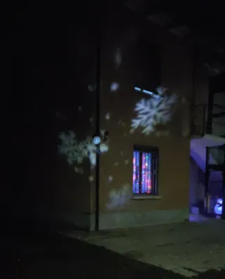 Proiettore LED Fiocchi di Neve