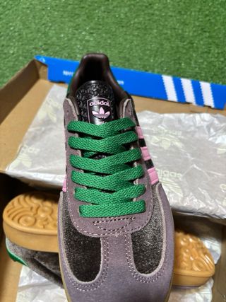 Adidas Gazelle EU38 Marrón y Rosa