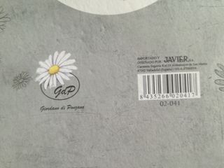 Juego Tazas y Platos Margarita Daisy