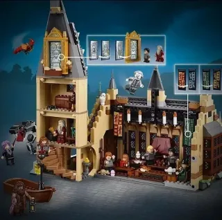Set LEGO compatibile di Hogwarts di Harry Potter