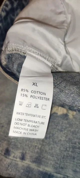 Pantalón XL 46 vaquero desgastado