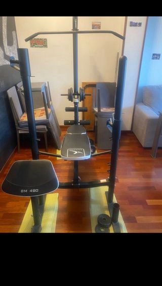 Maquina multifuncion Banco de pesas BM 490