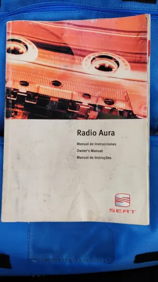 Radio Cassette Seat Aura León MK1 Original