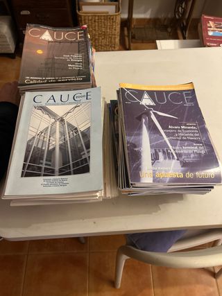 Colección revistas Cauce Ingeniería de Caminos