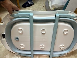 Bañera Plegable Silicona Bebé con Adaptador