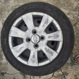 Llantas Hyundai Getz 14 4x100 + Goma