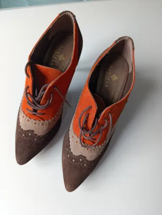 Zapatos de tacón de piel talla 37