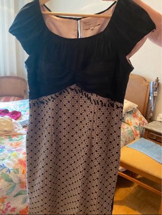 Conjunto de vestido y chaqueta, talla 46.