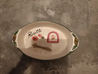 Pirofila per risotto in ceramica