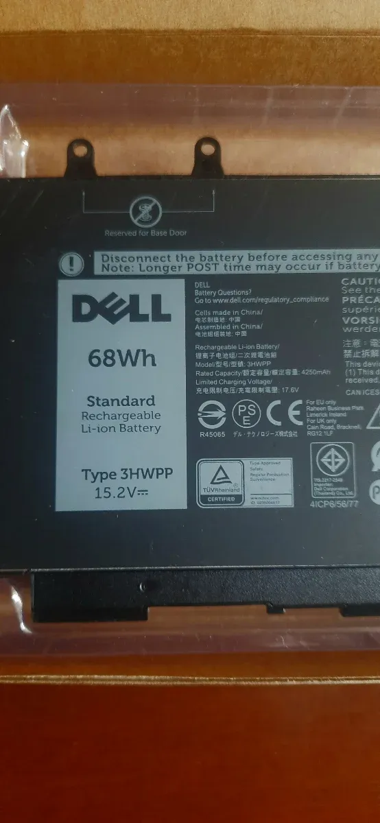 Batería Original Dell Modelo 3HWPP Li-ion usada afbeelding 2